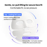 Red Bean Panthenol Coolfit Gelfting Mask