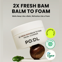 2X Fresh Balm-to-Foam Cleanser